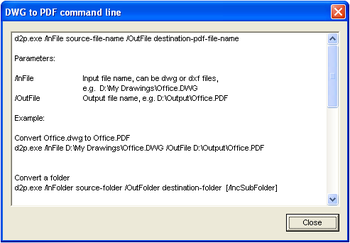 Smart DWG to PDF Server Version screenshot 2