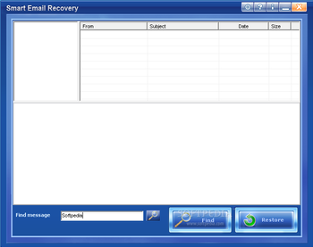Smart Email Recovery screenshot