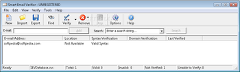 Smart Email Verifier screenshot