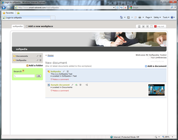 Smart Extranet screenshot