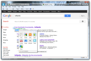 Smart Highlights for Internet Explorer screenshot
