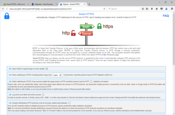 Smart HTTPS for Firefox screenshot 2