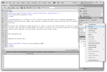 Smart Link for Dreamweaver screenshot