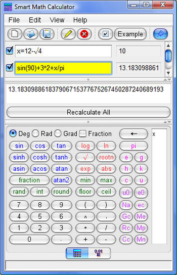 Smart Math Calculator Professional screenshot