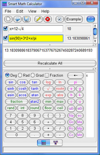 Smart Math Calculator screenshot