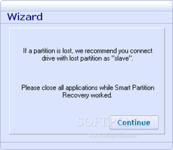 Smart Partition Recovery screenshot 2