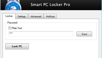 Smart PC Locker Pro Portable screenshot