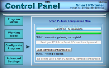 Smart PC-tuner screenshot 3