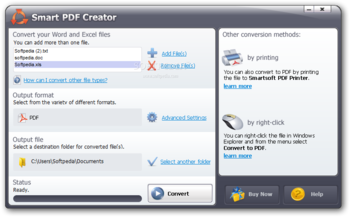 Smart PDF Creator screenshot