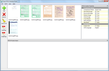 Smart PDF/A Desktop Home screenshot