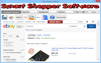 Smart Shopper Software screenshot 2
