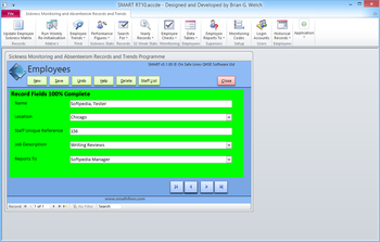 SMART - Sickness Monitoring and Absenteeism Records and Trends screenshot 8