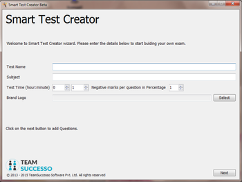 Smart Test Creator screenshot