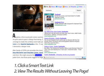 Smart Text Links for Mozilla Firefox screenshot