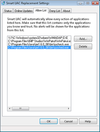 Smart UAC Replacement screenshot 4