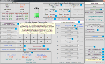Smart Vape LIQMix screenshot