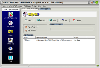 Smart Wav MP3 Converter & CD Ripper screenshot 2