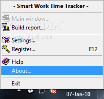 Smart WorkTime Tracker Pro screenshot