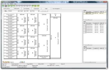 Smart2DCutting screenshot 2