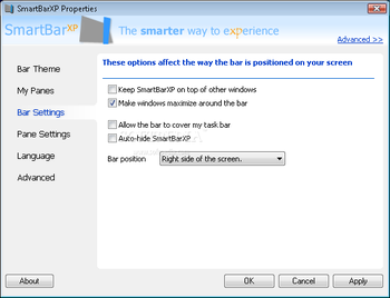 SmartBar XP screenshot 5