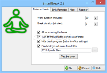 SmartBreak screenshot