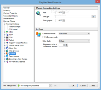 SmartCode VNC Manager Enterprise Edition screenshot 15