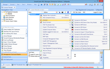 SmartCode VNC Manager Enterprise Edition screenshot 2