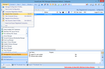 SmartCode VNC Manager Enterprise Edition screenshot 3