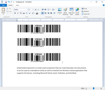 SmartCodeComponent screenshot