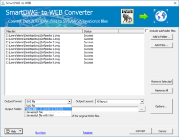 SmartDWG DWG to WEB Converter screenshot 2