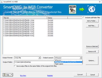 SmartDWG DWG to WEB Converter screenshot 3