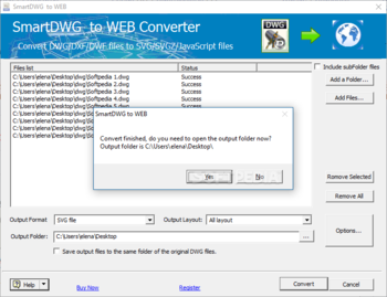 SmartDWG DWG to WEB Converter screenshot 5