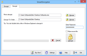 SmartEncryptor screenshot 2