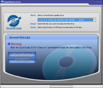 SmartErase screenshot