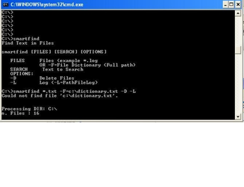 SmartFind screenshot