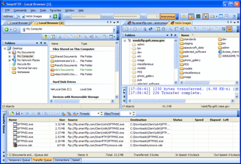 SmartFTP screenshot
