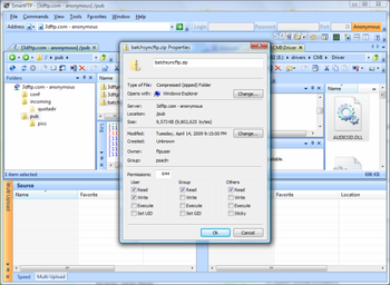 SmartFTP screenshot 2