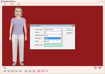 SmartLook Dress screenshot