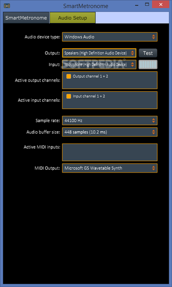 SmartMetronome screenshot 2