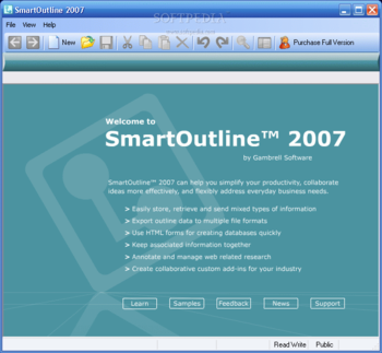 SmartOutline screenshot
