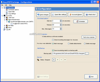 SmartPOP2Exchange screenshot 2