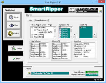 SmartRipper screenshot 2