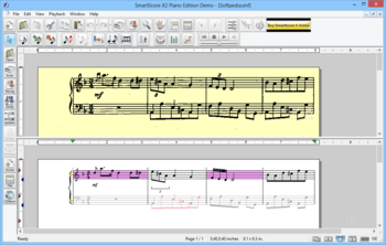 SmartScore X2 Piano Edition screenshot