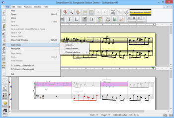SmartScore X2 Songbook Edition screenshot 2