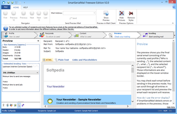 SmartSerialMail Freeware Edition screenshot 7