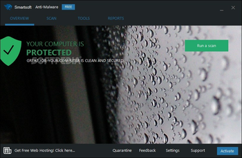 Smartsoft Anti-Malware Free screenshot