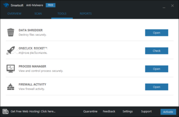 Smartsoft Anti-Malware Free screenshot 3