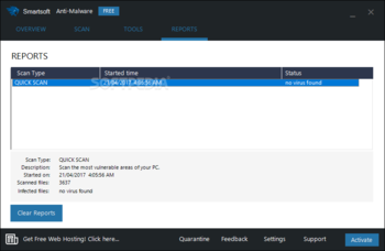 Smartsoft Anti-Malware Free screenshot 4