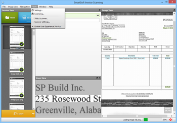 SmartSoft Invoice Scanning screenshot 5
