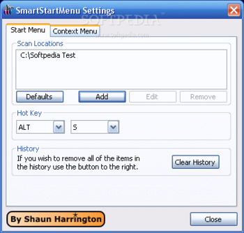 SmartStartMenu screenshot 2